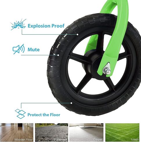 دراجة توازن Elantrip، دراجة أطفال خفيفة الوزن للأطفال بعمر 2 3 4 5 سنوات، ألعاب هدايا عيد ميلاد للأولاد والبنات من عمر 2-5 سنوات، بدون دراجات بدواسات للأطفال مع مقود ومقعد قابلين للتعديل in Kuwait