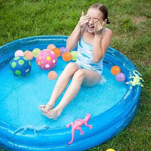كرات SHJADE Ball Pit، كرة المحيط البلاستيكية المقاومة للسحق، 2.17 بوصة ألعاب بلاستيكية خالية من BPA كرات ناعمة للأولاد والبنات، مثالية لحفرة الكرة للأطفال الصغار، خيمة اللعب، حمام سباحة للأطفال، ديكور الحفلات، دعامات الصور in Kuwait