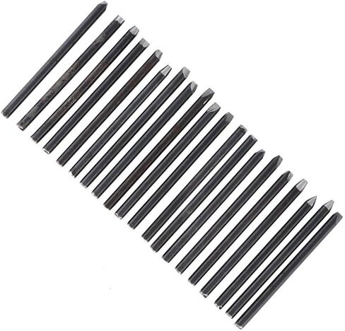 Metal Jewelry Anvil Chisel, Jewelry Punch Stamp Mold, Anvil Chisel Equipment Kit for Jewelry Processing Making Carving Tools + Professional Jewelry Carving Tools in Saudi Arabia