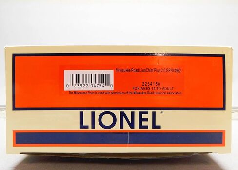 Lionel Milwaukee Road LIONCHIEF Plus 2.0 GP20 Diesel Locomotive Engine #962 O Gauge in Saudi Arabia