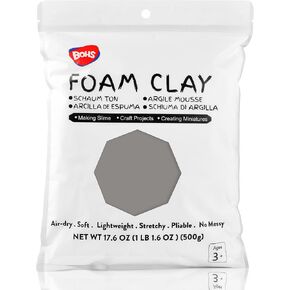 BOHS Foam Clay, White Air Dry Modeling Clay, 1.1 lb in Saudi Arabia