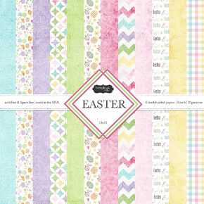 Scrapbook Customs Themed Paper Scrapbook Kit, Easter in Saudi Arabia