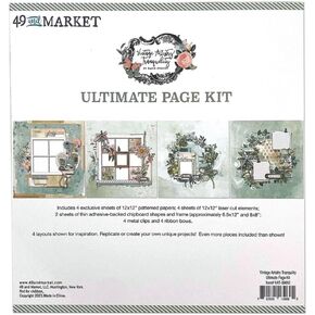 49 and Market Vintage Artistry Tranquility Page Kit in Kuwait