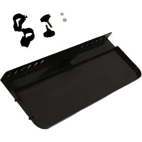 Easel Tray Shelf Replacement Sketch Rack Portable Detachable Paintbrush Tray Easy to Install Multipurpose Easel Attachment Tray, Black in Kuwait