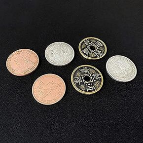 blue-ther Ultimate CSB Deluxe Set Magic Tricks Coin Appear Vanish Transform Magic Magician Close up Illusions Gimmick Props Mentalism in Kuwait