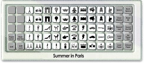 Cricut Seasonal Cartridge, Summer in Paris in Saudi Arabia