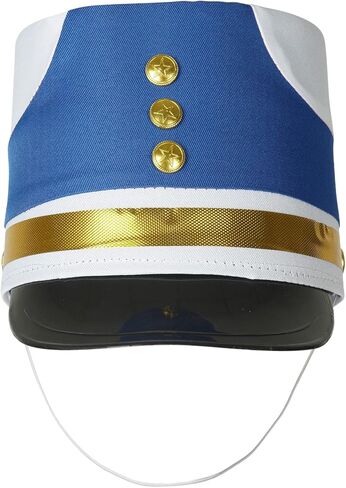 Loloda Kids Marching Band Hat Nutcracker Drum Major Hat Toy Soldier Cap Cosplay Costume Accessories for Party Performance in Saudi Arabia