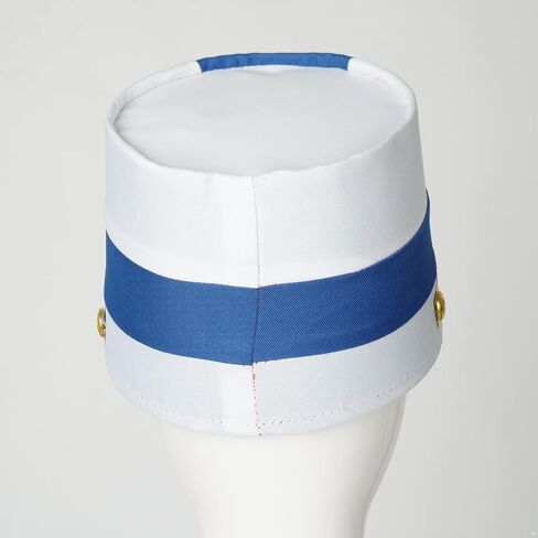 Loloda Kids Marching Band Hat Nutcracker Drum Major Hat Toy Soldier Cap Cosplay Costume Accessories for Party Performance in Saudi Arabia