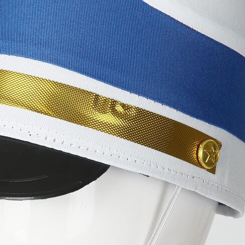 Loloda Kids Marching Band Hat Nutcracker Drum Major Hat Toy Soldier Cap Cosplay Costume Accessories for Party Performance in Saudi Arabia