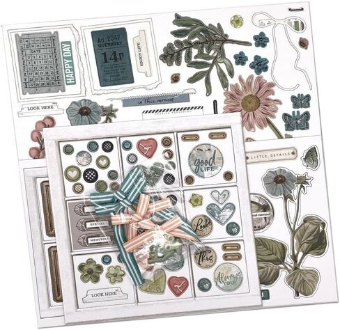 49 and Market Vintage Artistry Tranquility Page Kit in Kuwait