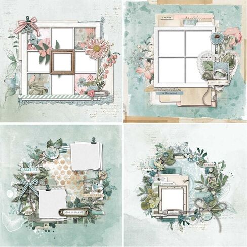 49 and Market Vintage Artistry Tranquility Page Kit in Kuwait