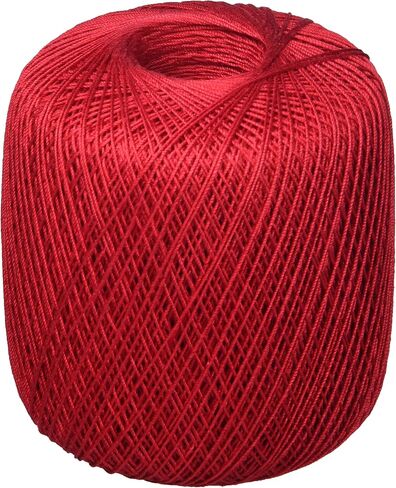 Coats Crochet Red Heart Classic Crochet, Thread Size 10, Victory Red in Kuwait
