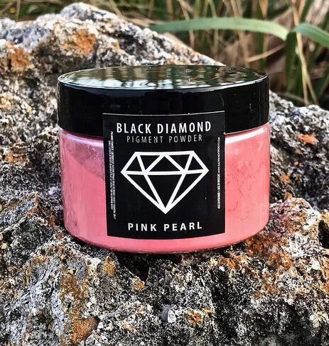 42g/1.5oz "Pink Pearl" Mica Powder Pigment (Epoxy,Paint,Color,Art) Black Diamond Pigments® in Saudi Arabia