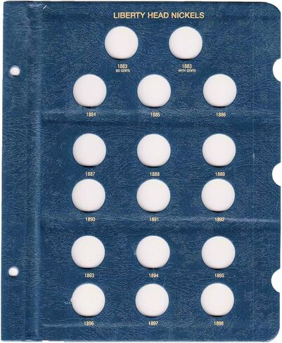 ألبوم ويتمان لعملة بافلو النيكل الأمريكية 1913 - 1938 #9115 in Kuwait