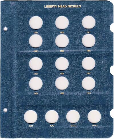 ألبوم ويتمان لعملة بافلو النيكل الأمريكية 1913 - 1938 #9115 in Kuwait