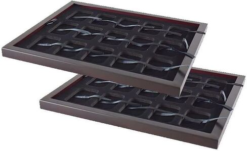 Coin Tray for 28 Small or Air-Tite "A" Capsules fits in Mahogany Finish Wood Display Case in Saudi Arabia