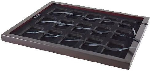 Coin Tray for 28 Small or Air-Tite "A" Capsules fits in Mahogany Finish Wood Display Case in Saudi Arabia