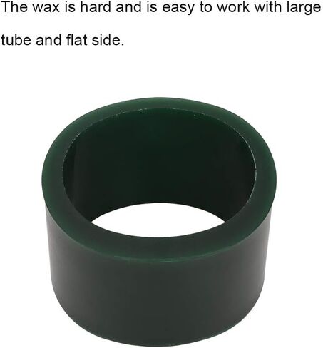 Carving Wax, Jewelry Bracelet Wax Casting Tube Hole Solid Bracelets Circle Mold Jewelry Making Accessory Engraving Wax Tool for Ring Earring Bracelet Modes Making Wax Carving Tools (Oval M) in Saudi Arabia