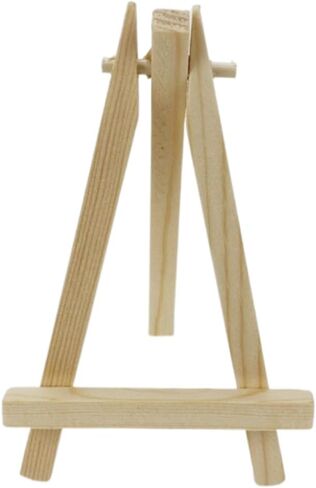 LC LICTOP Tabletop Easels for Painting Canvas Tall Wood Display Easels 80x130mm 5pcs in Saudi Arabia