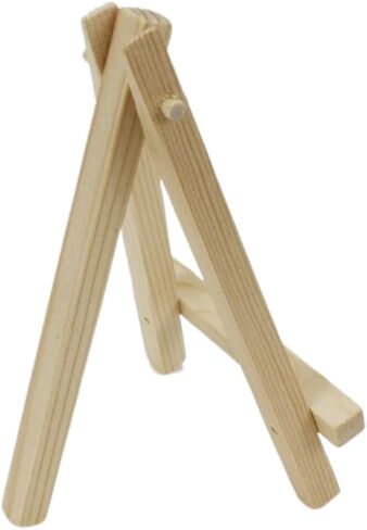 LC LICTOP Tabletop Easels for Painting Canvas Tall Wood Display Easels 80x130mm 5pcs in Saudi Arabia