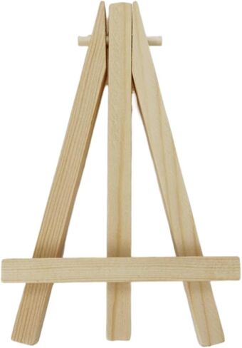 LC LICTOP Tabletop Easels for Painting Canvas Tall Wood Display Easels 80x130mm 5pcs in Saudi Arabia