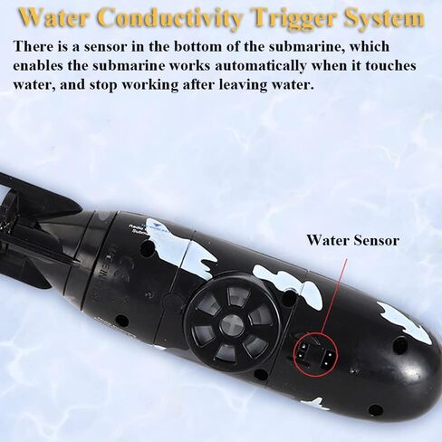 NEXTAKE التحكم عن بعد الغواصة محاكاة الغواصة النووية نموذج لعبة حوض السمك لعبة فرعية السطح والغوص لعبة الماء RC الغواصة (الأخضر) in Kuwait
