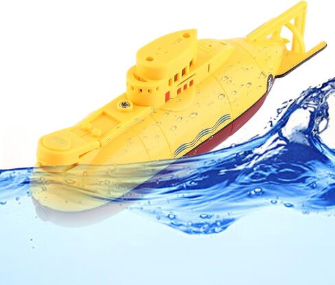 plplaaoo 2 Colors Remote Control Submarine, Submarine Toy,Electric Dive Fish Water Tank Rechargeable Remote Control Boat for Adults and Kids,RC Diving Boat Toys Gifts for Boys & Girls (Blue) in Saudi Arabia