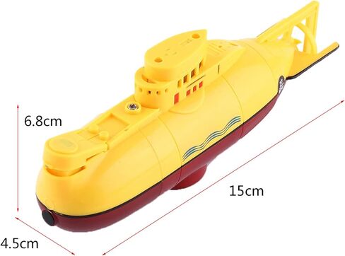 plplaaoo 2 Colors Remote Control Submarine, Submarine Toy,Electric Dive Fish Water Tank Rechargeable Remote Control Boat for Adults and Kids,RC Diving Boat Toys Gifts for Boys & Girls (Blue) in Saudi Arabia