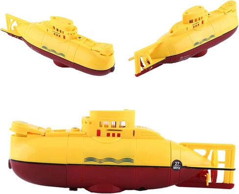 plplaaoo 2 Colors Remote Control Submarine, Submarine Toy,Electric Dive Fish Water Tank Rechargeable Remote Control Boat for Adults and Kids,RC Diving Boat Toys Gifts for Boys & Girls (Blue) in Saudi Arabia