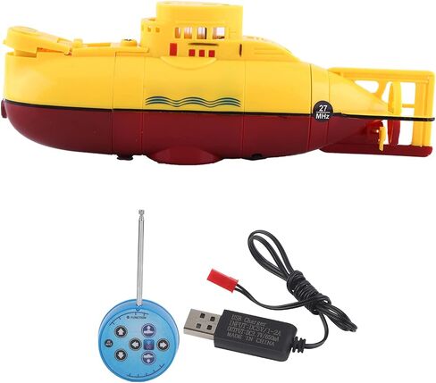 plplaaoo 2 Colors Remote Control Submarine, Submarine Toy,Electric Dive Fish Water Tank Rechargeable Remote Control Boat for Adults and Kids,RC Diving Boat Toys Gifts for Boys & Girls (Blue) in Saudi Arabia