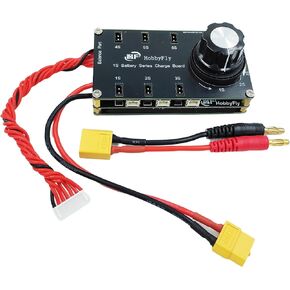HOBBYFLY 1S Lipo LiHv لوحة شحن سلسلة البطاريات، شحن التخزين والتفريغ 1S LiPo لشاحن توازن Lipo القياسي، موصل PH2.0 وBT2.0 متوافق (PH2.0 وBT2.0) in Kuwait