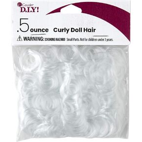Cousin DIY White 5oz Curly Doll Hair in Saudi Arabia