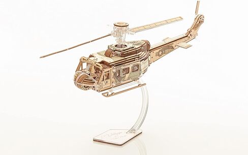 فيتير موديلز مجموعة نموذج طائرة هليكوبتر فالكيرجا - نموذج عالي الجودة للبالغين - هيكل متين من الخشب الرقائقي والبلاستيك - محرك باب مفتوح - مروحة متحركة in Kuwait