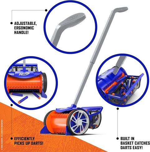 NERF Elite Dart Rover- Picks up 100 Darts! in Kuwait