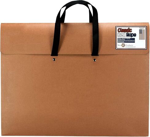 ستار برودكتس 43.18 سم × 55.88 سم، حقيبة فنية ورقية بمقبض منسوج ناعم - ملصق ومساحة تخزين فنية، 43.18 سم × 55.88 سم in Kuwait