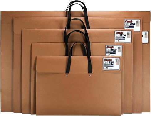 ستار برودكتس 43.18 سم × 55.88 سم، حقيبة فنية ورقية بمقبض منسوج ناعم - ملصق ومساحة تخزين فنية، 43.18 سم × 55.88 سم in Kuwait