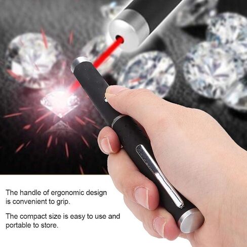 مجوهرات مصباح يدوي الماس قلم الماس r، محمول الماس الإلكتروني r صلابة الأحجار الكريمة أداة اختبار التقييم Diamondnite Moissanite Diamond r ضوء المجوهرات أداة الكشف in Kuwait