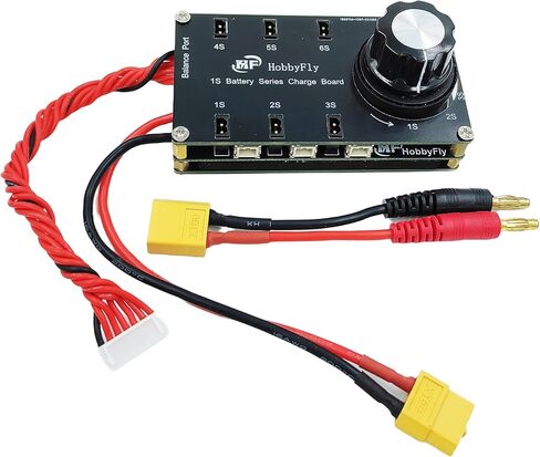 HOBBYFLY 1S Lipo LiHv لوحة شحن سلسلة البطاريات، شحن التخزين والتفريغ 1S LiPo لشاحن توازن Lipo القياسي، موصل PH2.0 وBT2.0 متوافق (PH2.0 وBT2.0) in Kuwait