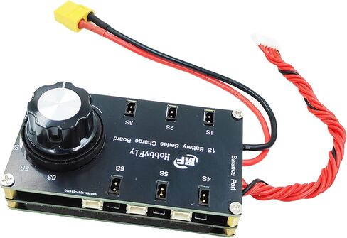 HOBBYFLY 1S Lipo LiHv لوحة شحن سلسلة البطاريات، شحن التخزين والتفريغ 1S LiPo لشاحن توازن Lipo القياسي، موصل PH2.0 وBT2.0 متوافق (PH2.0 وBT2.0) in Kuwait