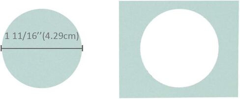 Bira Craft 1 11/16" Circle Lever Action Craft Punch for Paper Crafting Scrapbooking in Saudi Arabia