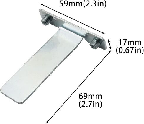 Easel Back DGHAOP 4pcs Aluminum Alloy Photo Frame Easel Stand with 8 Pieces Screws Picture Photo Frame Mirror Display Easel Back Board Backboard Holder in Saudi Arabia