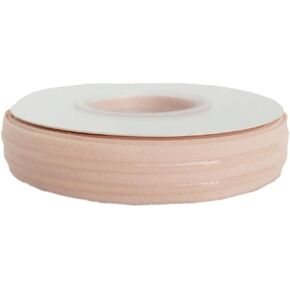 AUNHIRU 5/8'' Non-Slip Gripper Elastic for Sewing, Silicone Gripper Elastic Band for Clothing, 5yards/roll (Petal Peach)