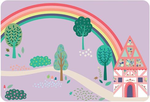 Floss & Rock Fairy Tale Kids Magnetic Play Scenes with 2 Interchangeable Backdrops and 50 Magnetic Play Pieces in Kuwait