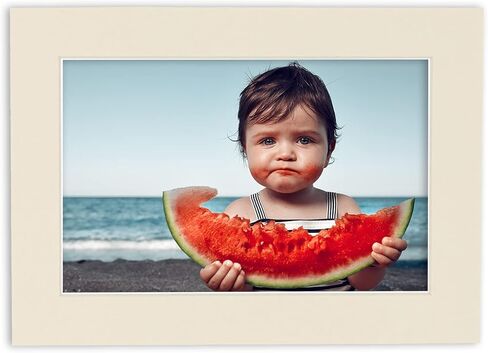 حصيرة 11x14 للإطار 13x19 | لوحة حصيرة كريمية خالية من الأحماض مقاس 11 × 14 صورة غير لامعة لإطار صورة مقاس 13 × 19، لوحة حصيرة ممتازة للصور العائلية، مجموعات العرض، الفن، تأطير الصور، حزمة من 1 حصيرة in Kuwait