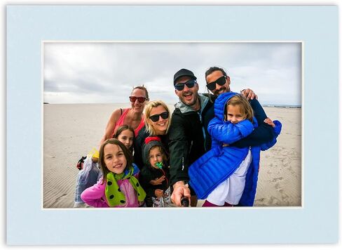 20x30 Mat for 24x36 Frame - Precut Mat Board Acid-Free Baby Blue 20x30 Photo Matte Made to Fit a 24x36 Picture Frame, Premium Matboard for Family Photos, Show Kits, Art, Picture Framing, Pack of 1 Mat in Kuwait