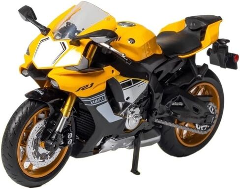 Russel Rainey for Yamaha YZF-R1 1/12 Alloy DieCast Motorcycle Model Toy Vehicle Collection Autobike Autocycle (Color : A) in Saudi Arabia