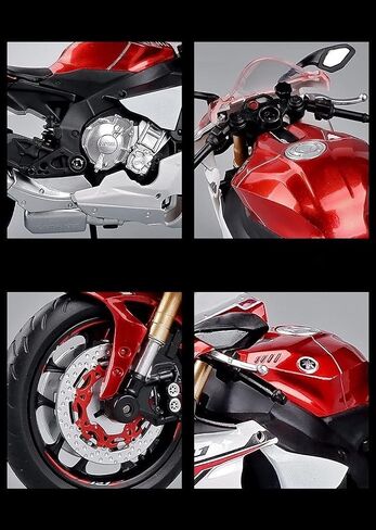Russel Rainey for Yamaha YZF-R1 1/12 Alloy DieCast Motorcycle Model Toy Vehicle Collection Autobike Autocycle (Color : A) in Saudi Arabia