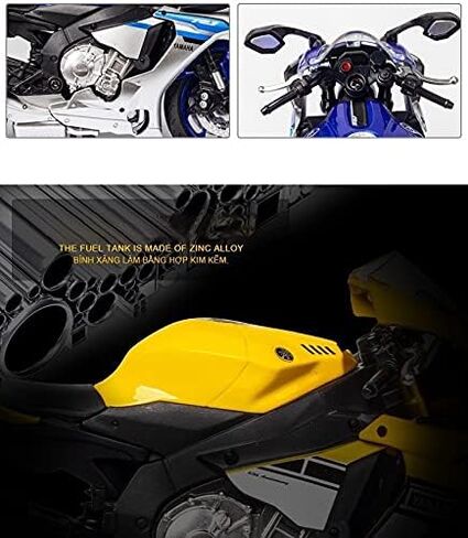 Russel Rainey for Yamaha YZF-R1 1/12 Alloy DieCast Motorcycle Model Toy Vehicle Collection Autobike Autocycle (Color : A) in Saudi Arabia