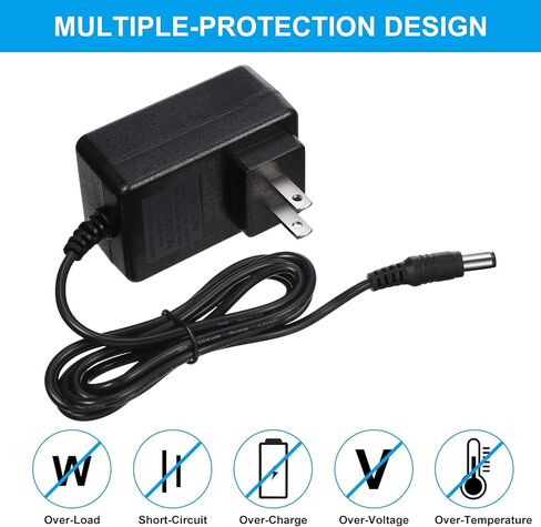 Weewooday 12V Charger for Kids Ride on Cars, 12 V Battery Charger for Ride on Toys with Charging Indicator Light for SUV Electric Ride Toy Battery Supply Power Accessories in Saudi Arabia