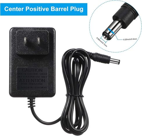 Weewooday 12V Charger for Kids Ride on Cars, 12 V Battery Charger for Ride on Toys with Charging Indicator Light for SUV Electric Ride Toy Battery Supply Power Accessories in Saudi Arabia
